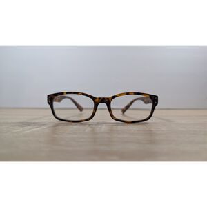 Nanette Lepore Tortoiseshell Eyeglass Frames Rectangular Brown Women's